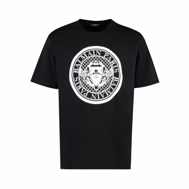 BALMAIN バルマン ブラック black Tシャツ メンズ 春夏2023