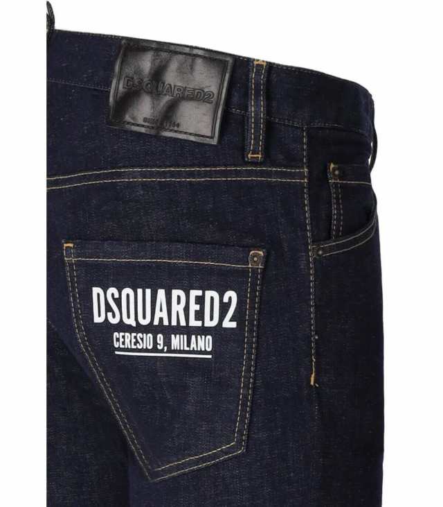 DSQUARED2 ディースクエアード ブルー Blu デニム メンズ 秋冬2023 S74LB1134-S30664-470  【関税・送料無料】【ラッピング無料】 ia｜au PAY マーケット