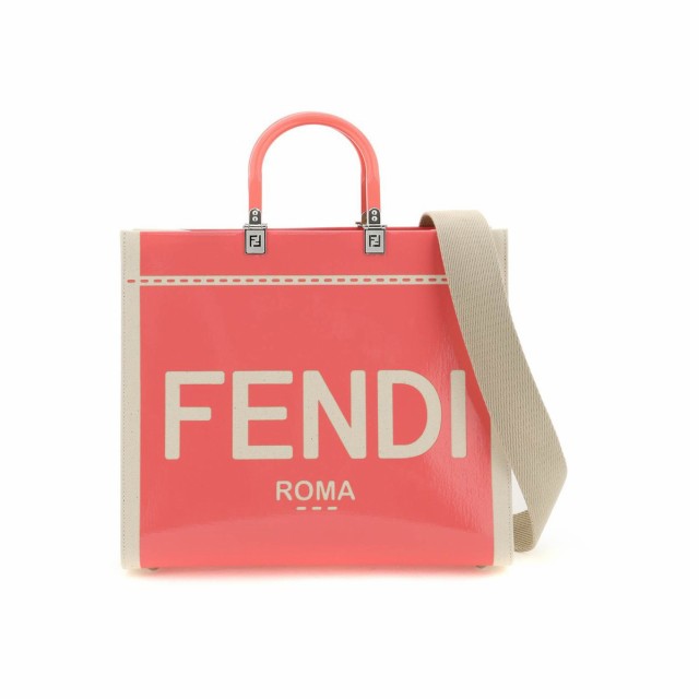 フェンディ FENDI トートバッグ サンシャイン ミディアム FENDI ROMA パテント 2023年春夏新作 8BH386 ANT7