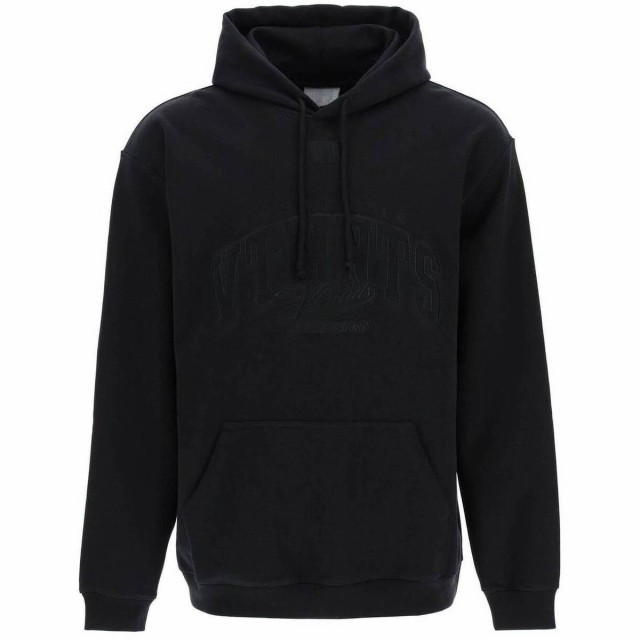 VTMNTS ヴェトモン ブラック Nero Vtmnts vtmnts college hoodie