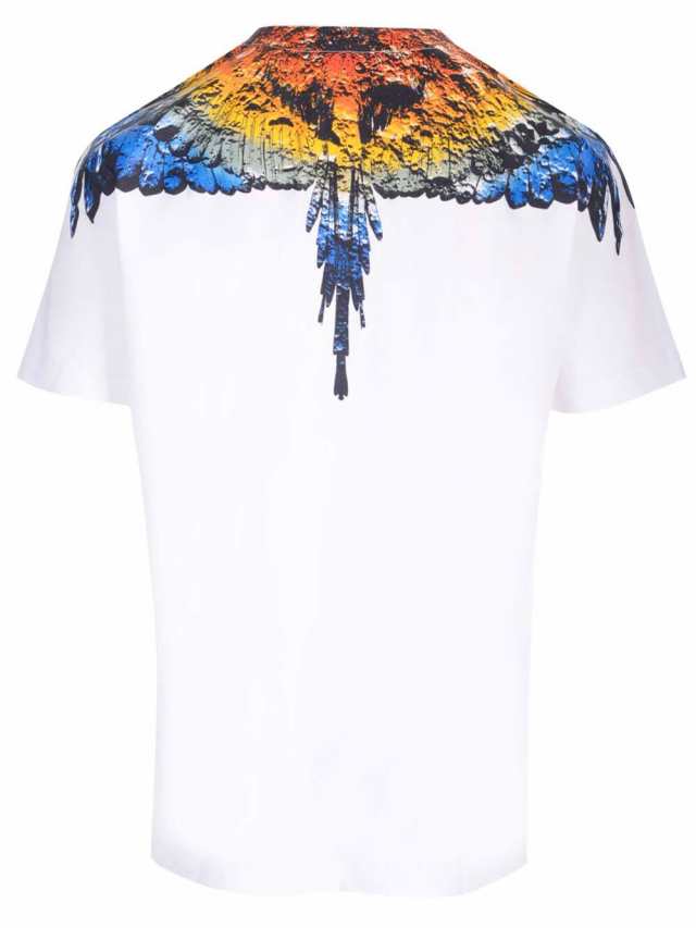 MARCELO BURLON マルセロ バーロン ホワイト WHITE Tシャツ メンズ