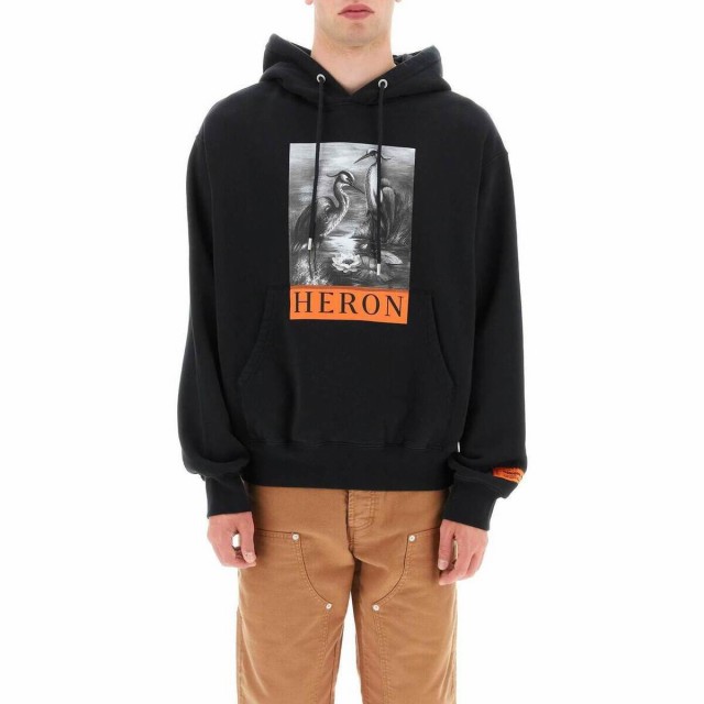 激安挑戦中激安挑戦中HERON PRESTON ヘロン プレストン トレーナー メンズ 春夏2023 HMBB024S23JER0020140  WHITE LIGHT BLUE Ia スウェット・トレーナー