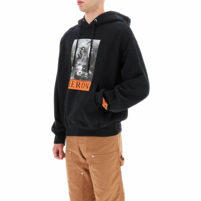 ヒート Heron Preston Hoodie ハーロンプレストン フーディ サイズL