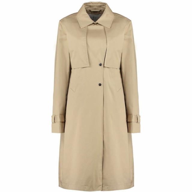 WOOLRICH ウールリッチ ベージュ Beige コート レディース 春夏2023 CFWWOU0838FRUT1974_8925  【関税・送料無料】【ラッピング無料】 ia｜au PAY マーケット