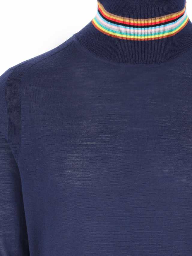 PAUL SMITH ポールスミス Blue ニットウェア メンズ 秋冬2023 M1R 565X L02093 49  【関税・送料無料】【ラッピング無料】 ia｜au PAY マーケット