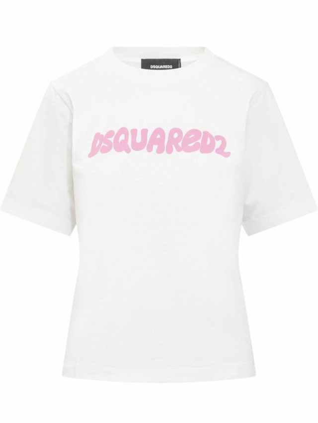 DSQUARED2 ディースクエアード Tシャツ レディース 秋冬2023 S72GD0469 S23009100  【関税・送料無料】【ラッピング無料】 ia｜au PAY マーケット