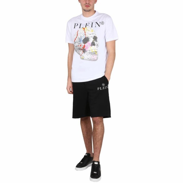 PHILIPP PLEIN フィリップ プレイン ホワイト BIANCO Tシャツ メンズ