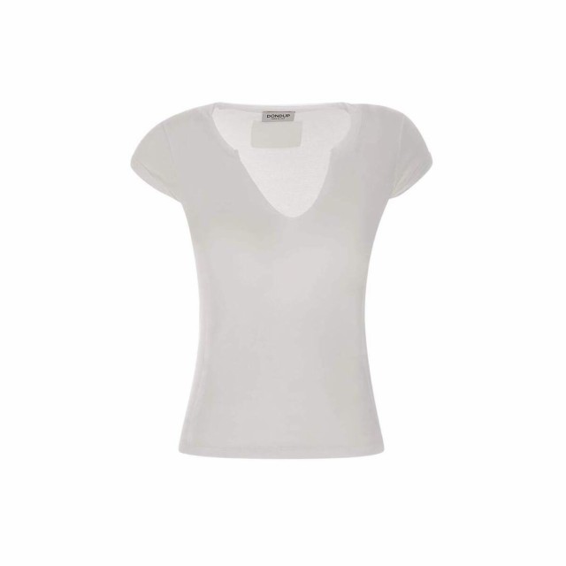 DONDUP ドンダップ WHITE Tシャツ レディース 春夏2023 S950JS0274XXX