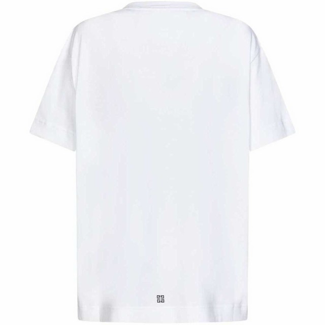 GIVENCHY ジバンシィ ホワイト Bianco Tシャツ レディース 春夏2023 BW707Z3YD2 100  【関税・送料無料】【ラッピング無料】 ia｜au PAY マーケット