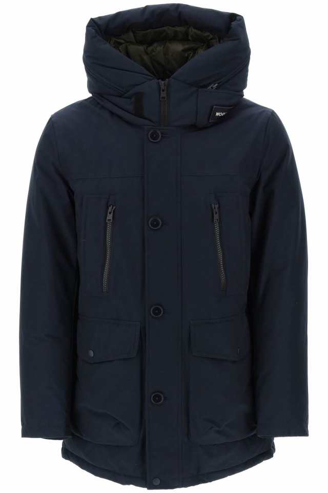 WOOLRICH ウールリッチ ブルー Blu コート メンズ 秋冬2023 CFWOOU0866MRUT0001 MLB  【関税・送料無料】【ラッピング無料】 ia｜au PAY マーケット