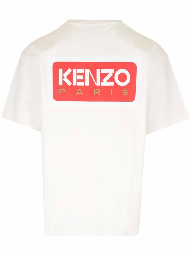 KENZO ケンゾー ホワイト White Tシャツ メンズ 秋冬2023