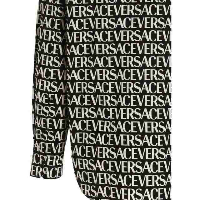 VERSACE ヴェルサーチ ホワイト White/Black シャツ メンズ 春夏2023 10085651A068075B040  【関税・送料無料】【ラッピング無料】 ia｜au PAY マーケット