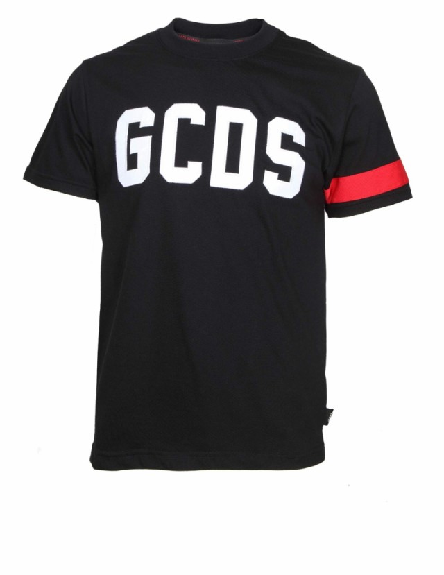 GCDS ジーシーディーエス ブラック Black Tシャツ メンズ 春夏2023