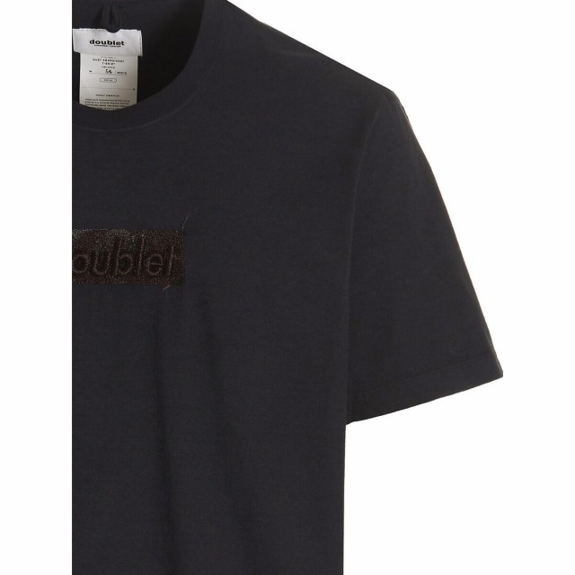 DOUBLET ダブレット ブラック Black Tシャツ メンズ 春夏2023