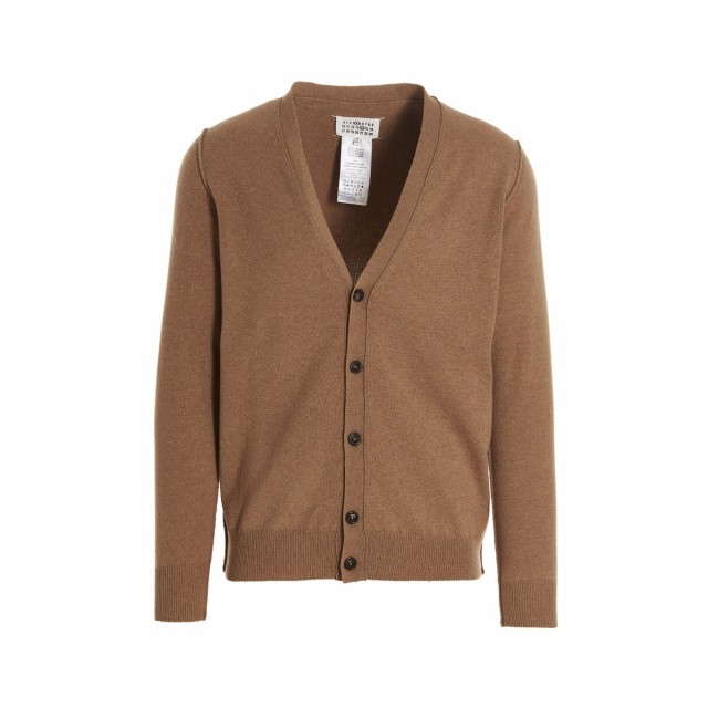 MAISON MARGIELA メゾン マルジェラ Brown Cashmere cardigan ニット