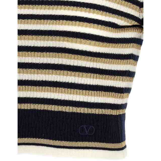 VALENTINO GARAVANI ヴァレンティノ ガラヴァーニ Multicolor Valentino Striped sweater  ニットウェア レディース 秋冬2023 3B3KC47S839｜au PAY マーケット