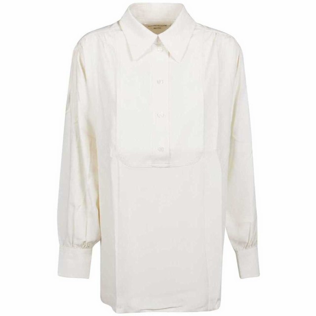 VICTORIA BECKHAM ヴィクトリアベッカム シャツ レディース 春夏2022 1122WSH003167A OFF WHITE 559  【関税・送料無料】【ラッピング無料｜au PAY マーケット