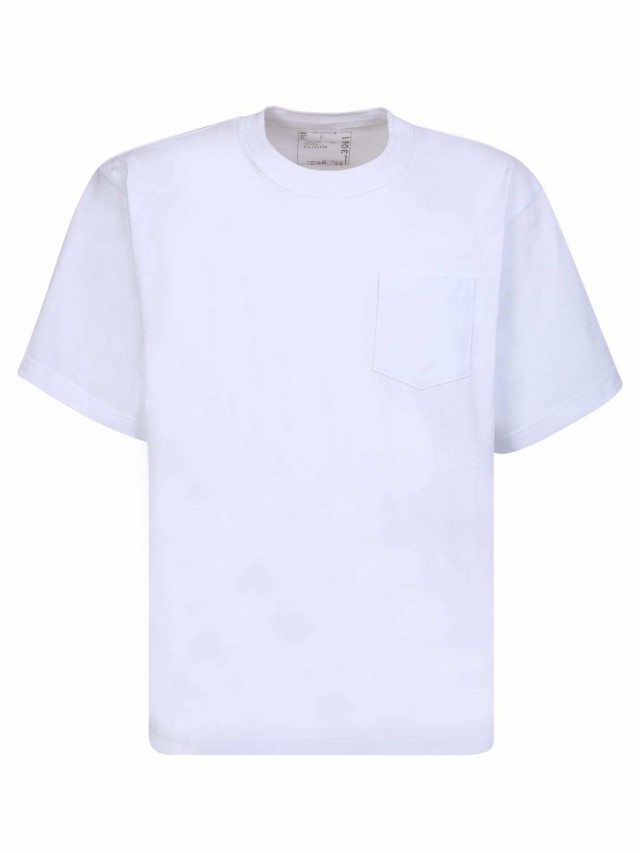 SACAI サカイ ホワイト White Tシャツ メンズ 春夏2023 2303061M 151 【関税・送料無料】【ラッピング無料】 ia｜au  PAY マーケット