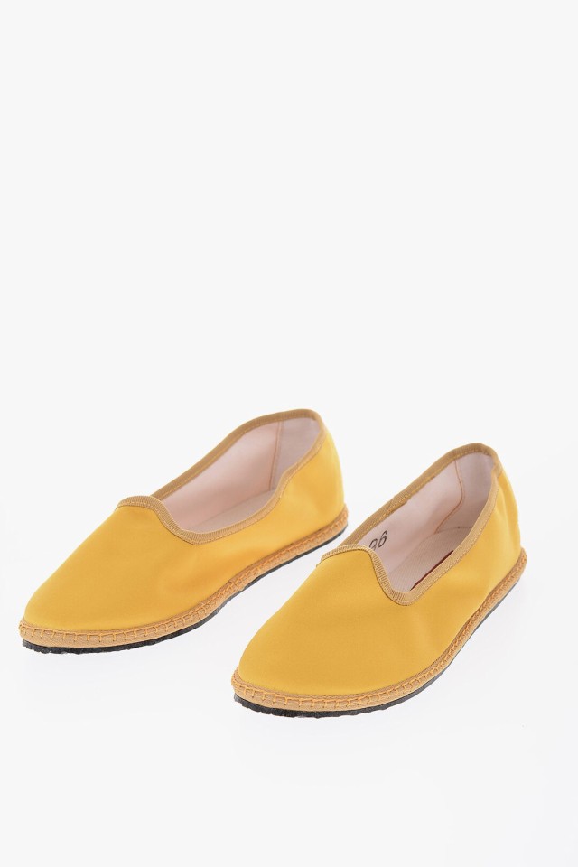 VIBIVENEZIA ヴィビ ヴェネツィア Yellow フラットシューズ WS22FIS21SA07CO/K IS レディース SOLID  COLOR SATIN FURLANE BALLET FLATS ｜au PAY マーケット