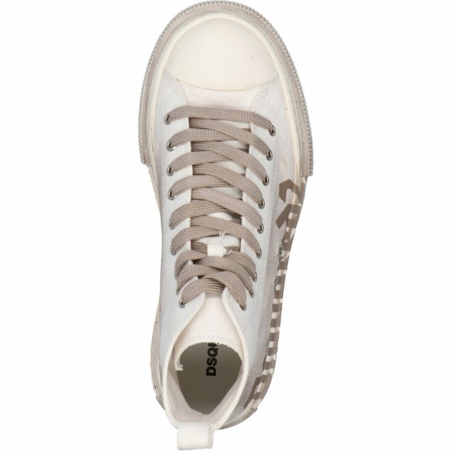 DSQUARED2 ディースクエアード ホワイト White Berlin sneakers