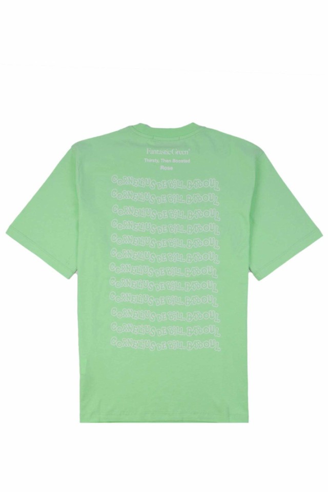 MSGM エムエスジーエム グリーン Verde Tシャツ メンズ 秋冬2023