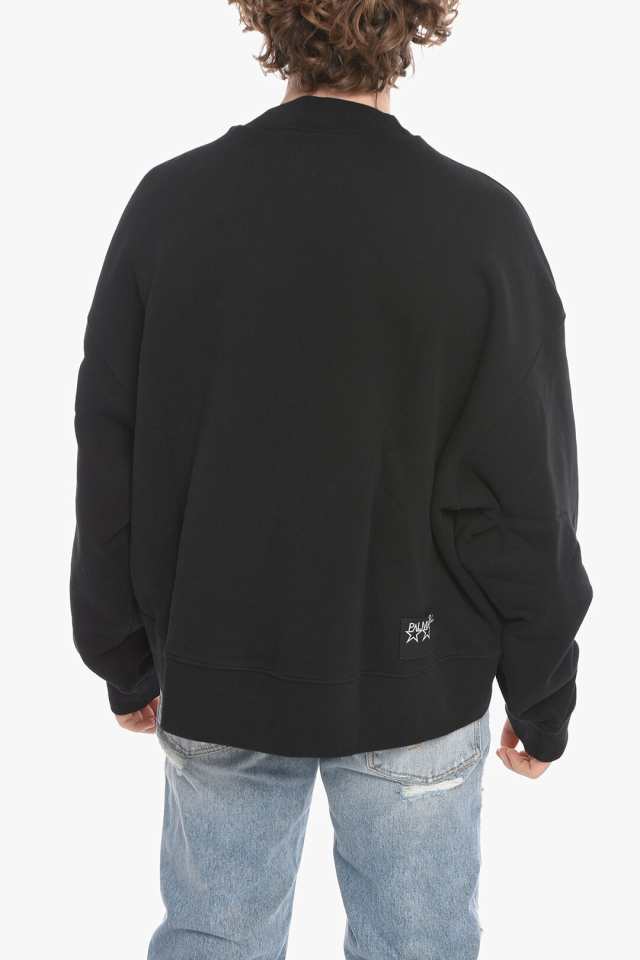 PALM ANGELS パーム エンジェルス トレーナー PMBA026F21FLE0011083 メンズ CREW NECK PALM GALAXY  BRUSHED COTTON SWEATSHIRT 【関税・｜au PAY マーケット