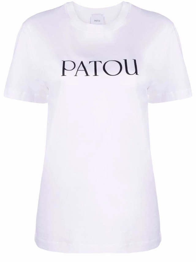 PATOU パトゥ ホワイト White Tシャツ レディース 秋冬2023 JE029999 001W 【関税・送料無料】【ラッピング無料】  ia｜au PAY マーケット