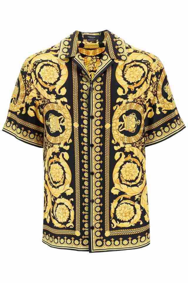 VERSACE ヴェルサーチ シャツ メンズ 秋冬2023 1003926 1A03044 5B000