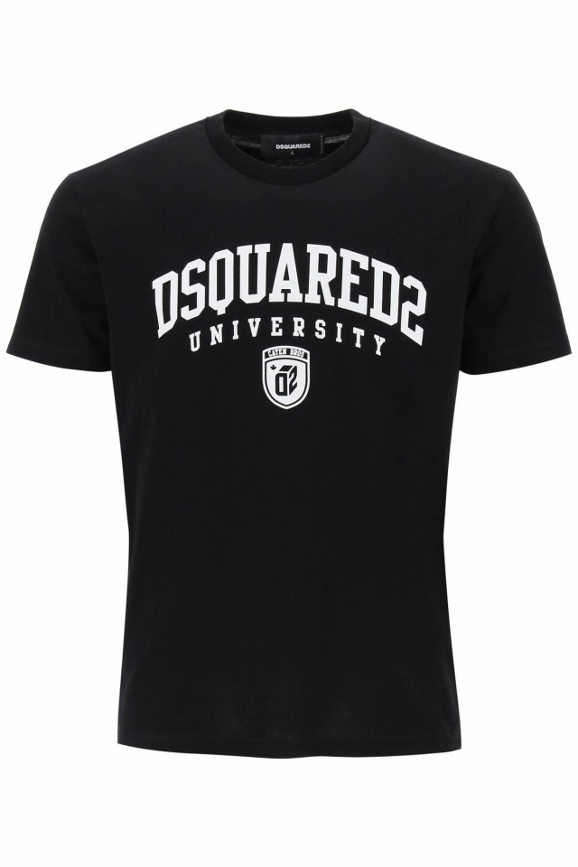 DSQUARED2 ディースクエアード ブラック BLACK Tシャツ メンズ 秋冬