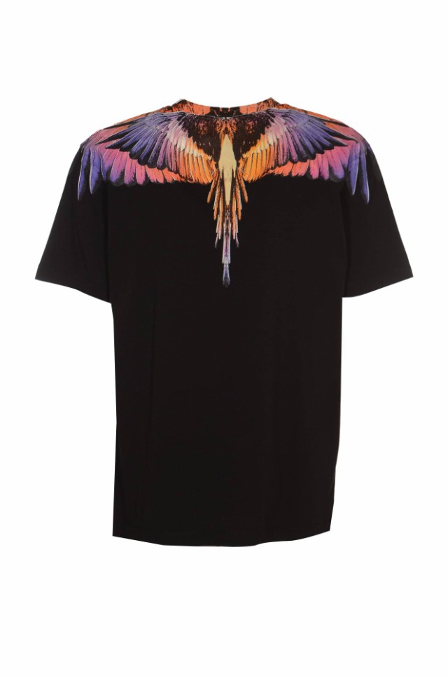 MARCELO BURLON マルセロ バーロン Black/Pink Tシャツ メンズ 秋冬2023 CMAA018F23JER001 1030  【関税・送料無料】【ラッピング無料】 i｜au PAY マーケット