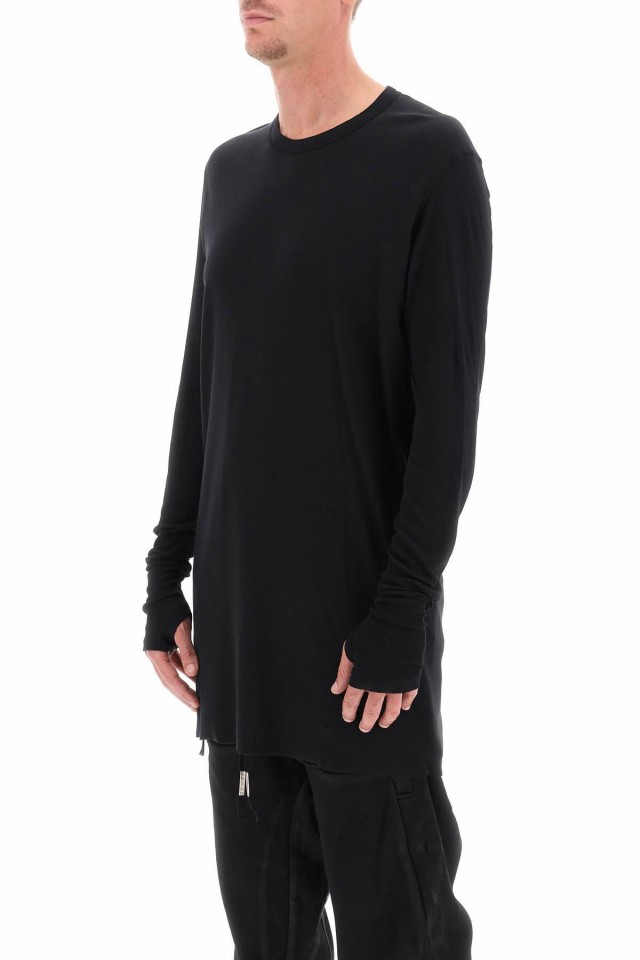 BORIS BIDJAN SABERI ボリス ビジャン サベリ Tシャツ メンズ 秋冬2023 LS12 RF FTN0001 FTJ00001  BLACK 【関税・送料無料】【ラッピング｜au PAY マーケット