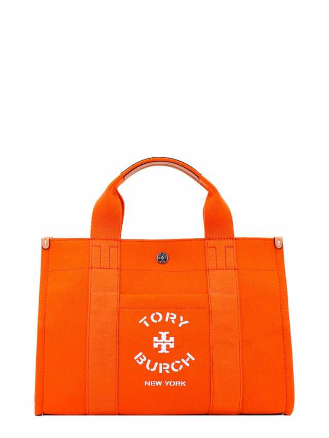 【外美品】toryburchｵﾚﾝｼﾞﾄｰﾄﾊﾞｯｸ【5回使用】