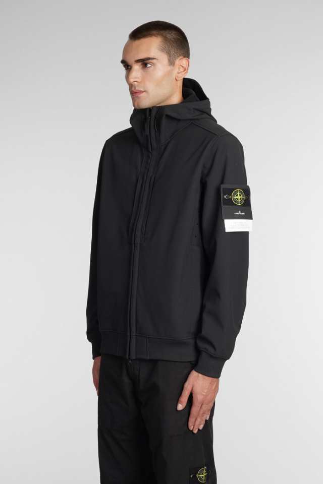 STONE ISLAND ストーン アイランド ブラック BLACK ジャケット メンズ ...