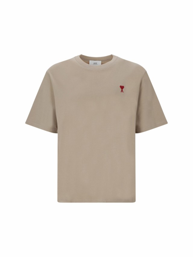 AMI ALEXANDRE MATTIUSSI アミ アレクサンドル マテュッシ BEIGE T