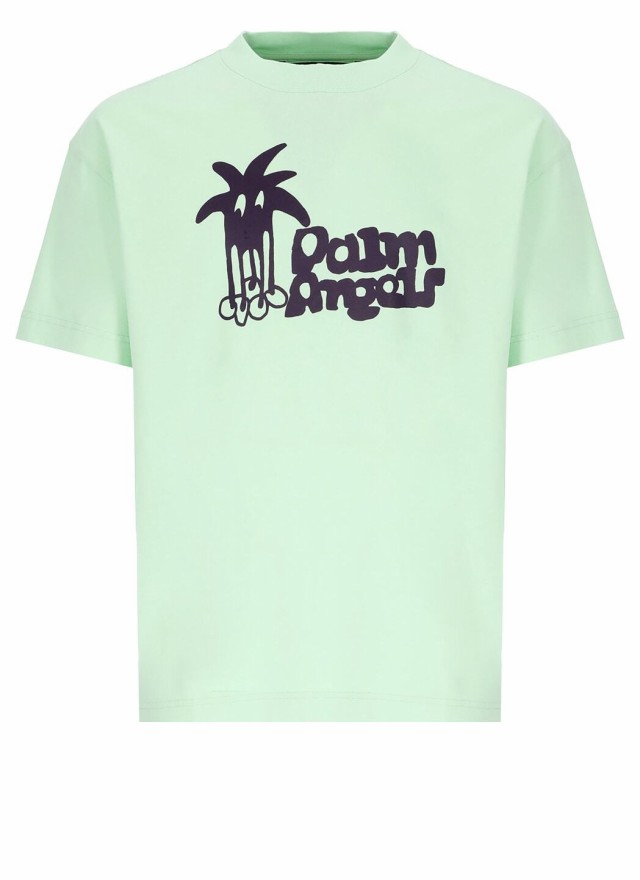 PALM ANGELS パーム エンジェルス グリーン Green Tシャツ メンズ 秋冬