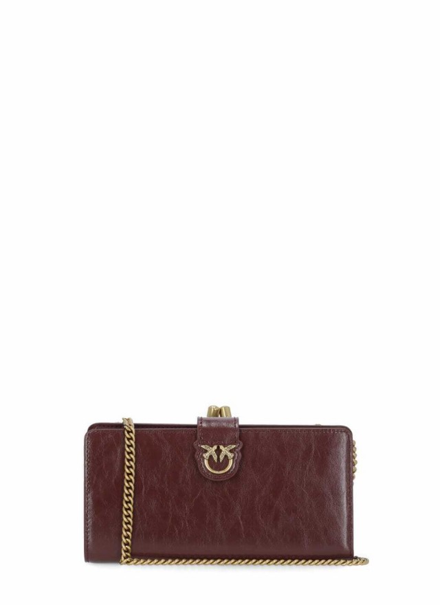 PINKO ピンコ レッド Burgundy ファッション小物 レディース 秋冬2023