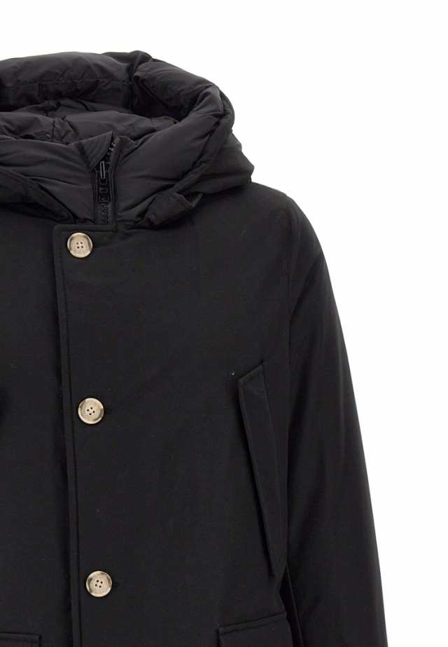 WOOLRICH ウールリッチ ブラック BLACK コート メンズ 秋冬2023 CFWOOU0483 MRUT0001BLK  【関税・送料無料】【ラッピング無料】 ia｜au PAY マーケット