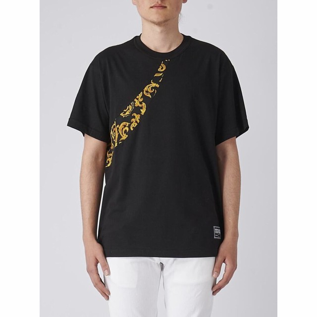 VERSACE JEANS COUTURE ヴェルサーチ ジーンズ クチュール NERO T