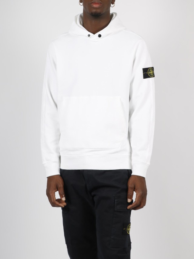 STONE ISLAND ストーン アイランド ホワイト White トレーナー メンズ 秋冬2023 791561252 V0001  【関税・送料無料】【ラッピング無料】 ｜au PAY マーケット