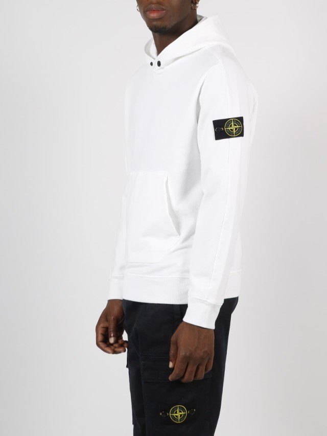 STONE ISLAND ストーン アイランド ホワイト White トレーナー メンズ 秋冬2023 791561252 V0001  【関税・送料無料】【ラッピング無料】 ｜au PAY マーケット