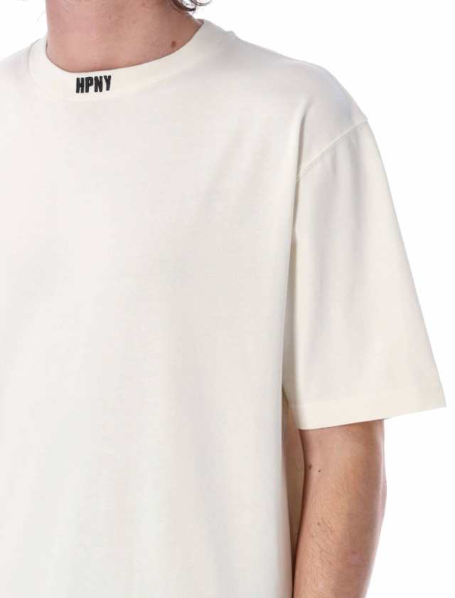 HERON PRESTON ヘロン プレストン ホワイト WHITE Tシャツ メンズ 秋冬