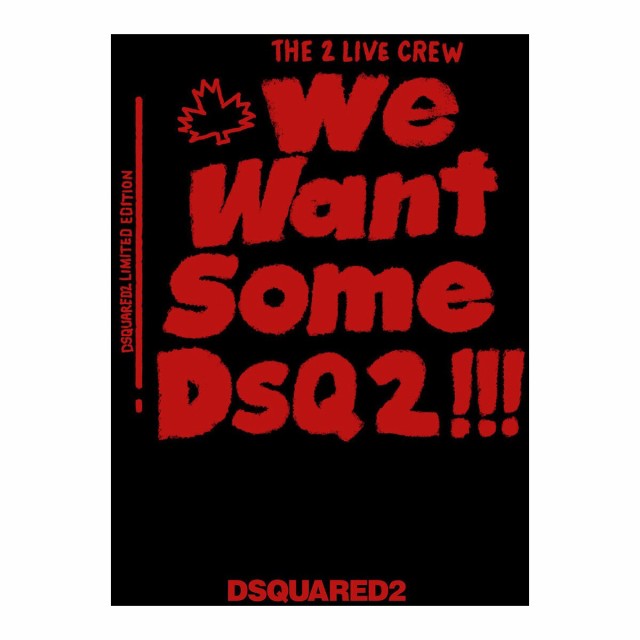 DSQUARED2 ディースクエアード ブラック Black Tシャツ メンズ 秋冬