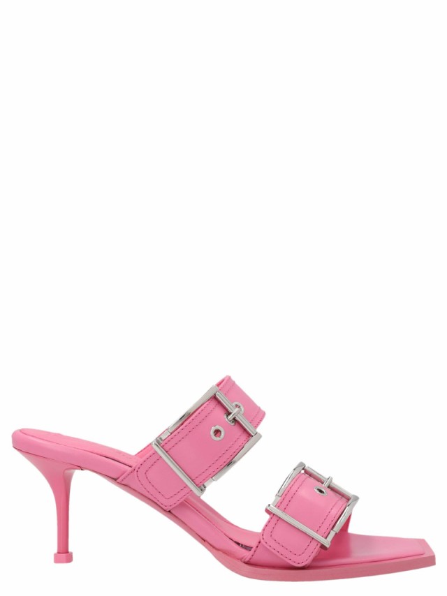 ALEXANDER MCQUEEN アレキサンダー マックイーン Pink サンダル レディース 春夏2023 709991WHSWD5482  【関税・送料無料】【ラッピング無｜au PAY マーケット