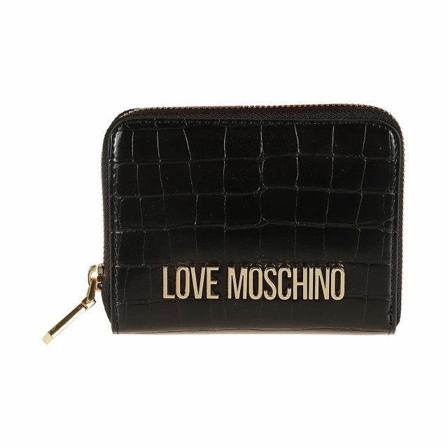 LOVE MOSCHINO ラブモスキーノ Black 財布 レディース 秋冬2022