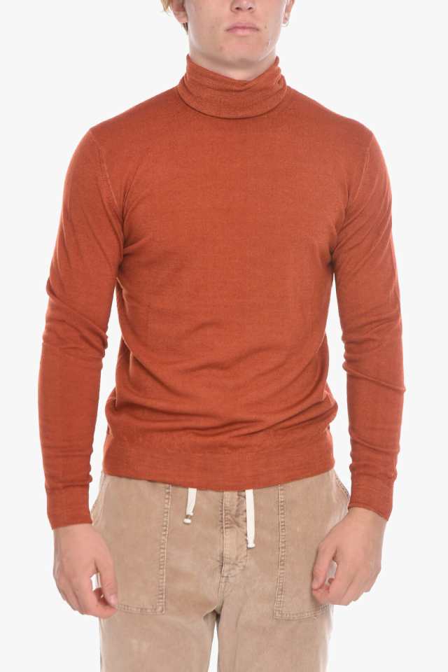 ALTEA アルテア Orange ニットウェア V216115266R メンズ VIRGIN WOOL