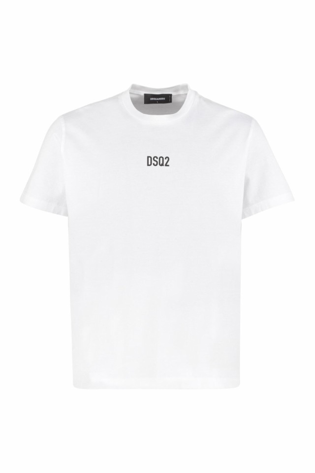 DSQUARED2 ディースクエアード ホワイト White Tシャツ メンズ 秋冬