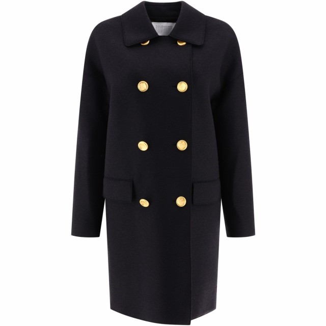 HARRIS WHARF LONDON ハリスワーフロンドン ブラック Black ”Mac” coat