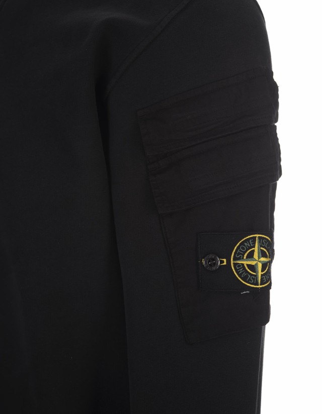 STONE ISLAND ストーン アイランド ブラック BLACK トレーナー メンズ 秋冬2023 60577V0029  【関税・送料無料】【ラッピング無料】 ia｜au PAY マーケット