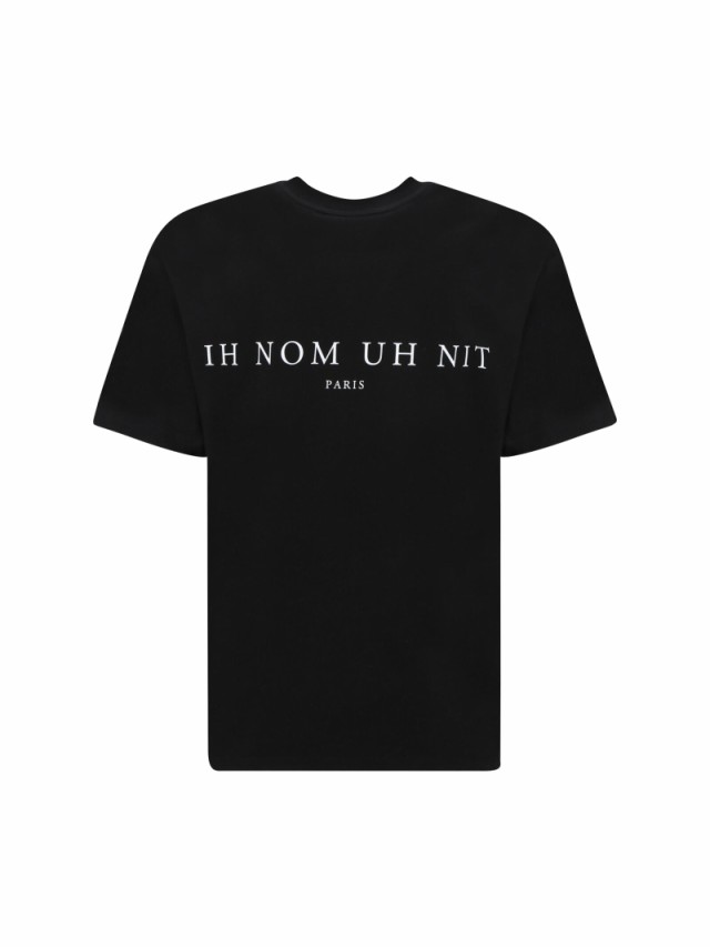 IH NOM UH NIT インノミネイト Black Tシャツ メンズ 秋冬2023 NUW23231_009 【関税・送料無料】【ラッピング無料】  ia｜au PAY マーケット