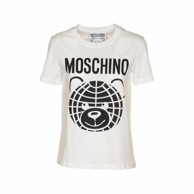 MOSCHINO モスキーノ White Tシャツ レディース 春夏2023 0708